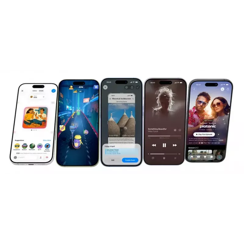 Išmanusis telefonas Apple iPhone 17 6,3 colio Dual SIM 256 GB Levandų, A19, iOS 26, IP68