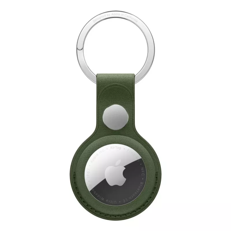 Apple AirTag FineWoven raktų pakabukas samanų žalia (MGFX4ZM/A)