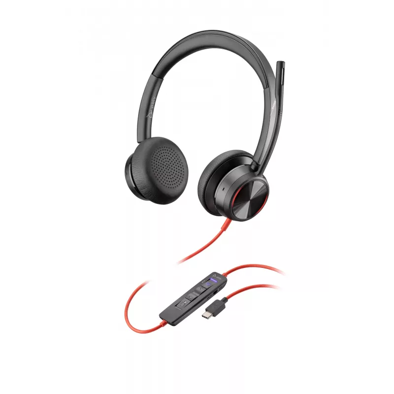 HP Poly Poly Blackwire 8225 Microsoft Teams sertifikuotos USB-C ausinės