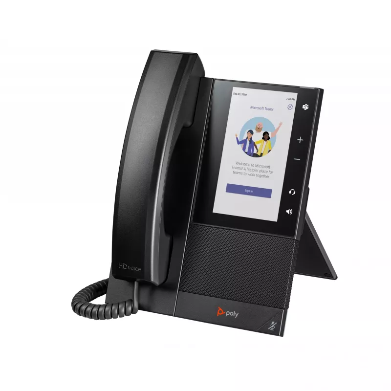 HP Poly CCX 505 verslo medijos telefonas, skirtas Microsoft Teams ir PoE