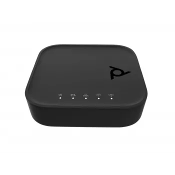 Balso prievado adapteris POLY ATA 402 2FXS VoIP adapteris su Open SIP, G.711/OPUS, DC maitinimas, 100–240 V AC įėjimas