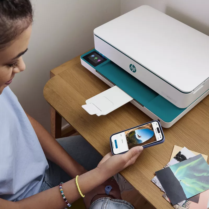 HP ENVY 6122e belaidis daugiafunkcis spausdintuvas, spalvotas, su Instant Ink, skirtas nuotraukų spausdinimui