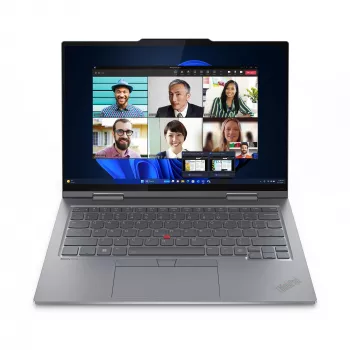Lenovo ThinkPad X1 2-in-1 Gen 9 Intel Core Ultra 7 155U Hibridas (2-in-1) 35,6 cm (14 colių) Liečiamas ekranas WUXGA 16 GB LPDDR5x-SDRAM 512 GB SSD Wi-Fi 6E (802.11ax) Windows 11 Pro Pilka