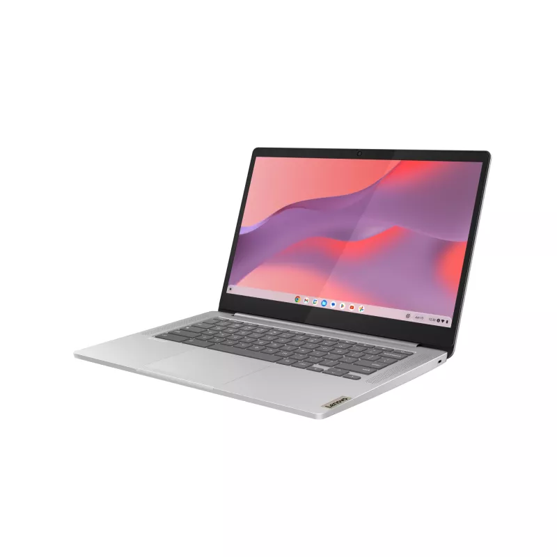 Lenovo IdeaPad Slim 3 Chrome 14M868 MediaTek Kompanio 520 Chromebook 35,6 cm (14 colių) Full HD 4 GB LPDDR4x-SDRAM 128 GB eMMC Wi-Fi 6 (802.11ax) ChromeOS Pilka