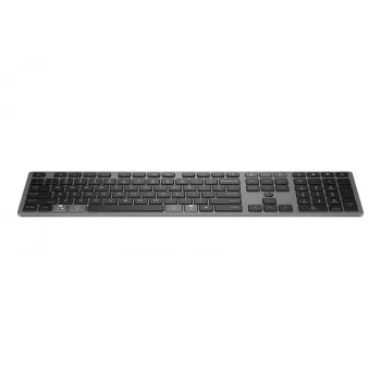 HP 720 belaidė klaviatūra daugeliui įrenginių, įkraunama per USB-C