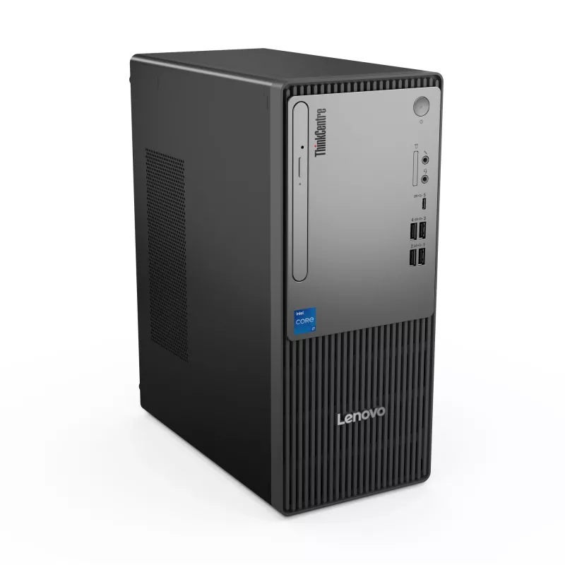 Lenovo ThinkCentre neo 50t Gen 5 Intel® Core™ i3 i3-14100 8 GB DDR5-SDRAM 256 GB SSD Windows 11 Pro stalinis kompiuteris (bokštas) juodas