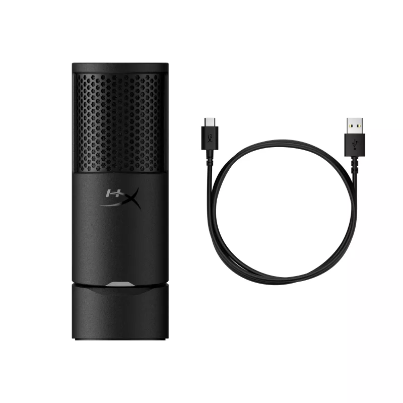 Konsolinis mikrofonas HyperX SoloCast 2 BLK juodas