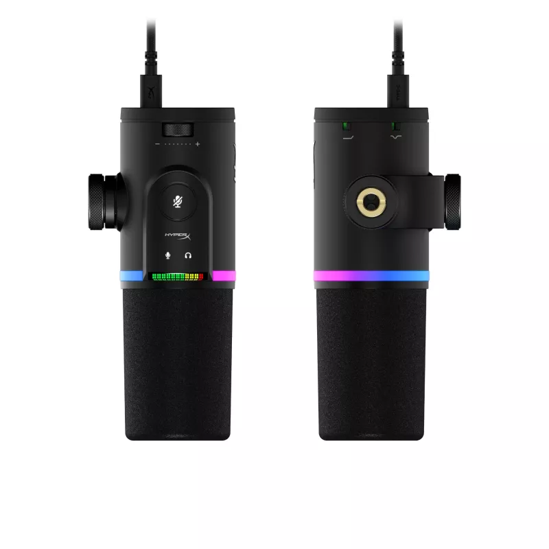 HyperX FlipCast – USB/XLR dinaminis mikrofonas (juodas)
