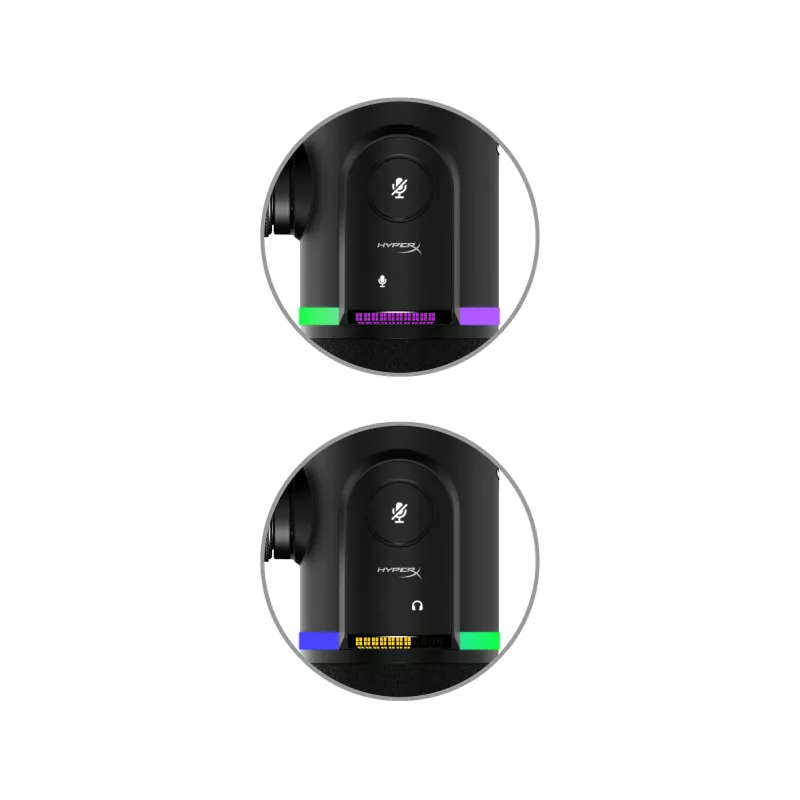 HyperX FlipCast – USB/XLR dinaminis mikrofonas (juodas)