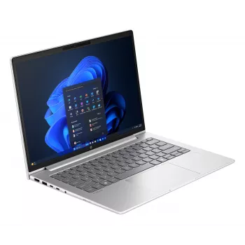 HP ProBook 4 G1iR nešiojamas kompiuteris su Intel Core 5 120U procesoriumi, 35,6 cm (14 colių) WUXGA ekranu, 16 GB DDR5-SDRAM, Wi-Fi 6E (802.11ax) ir Windows 11 Pro, sidabrinis
