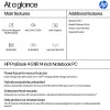 HP ProBook 4 G1iR nešiojamas kompiuteris su Intel Core 5 120U procesoriumi, 35,6 cm (14 colių) WUXGA ekranu, 16 GB DDR5-SDRAM, Wi-Fi 6E (802.11ax) ir Windows 11 Pro, sidabrinis