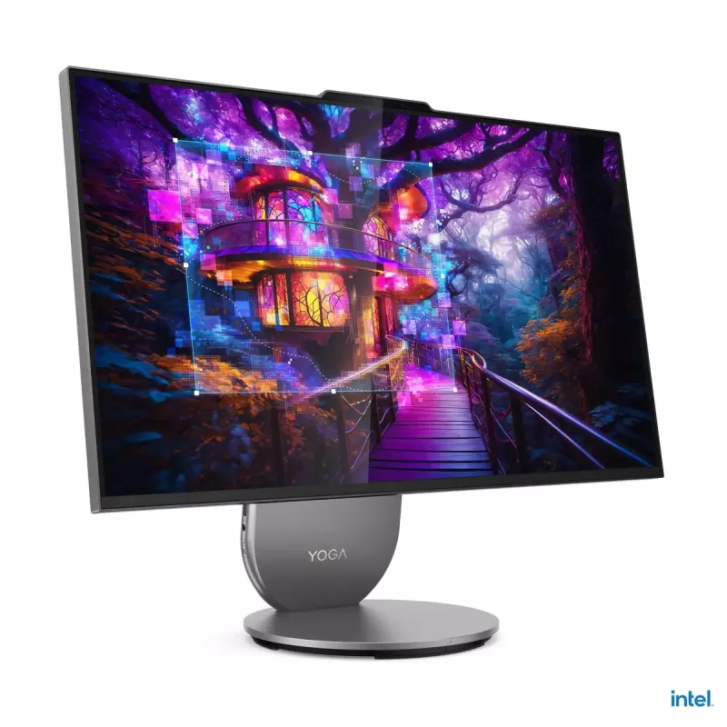 All-in-one kompiuteris Lenovo Yoga AIO 9 27IAH10 — 27 colių QHD, Intel Core Ultra 7 255H, 16 GB LPDDR5x, 1 TB SSD, Intel Arc 140T, Windows 11 Home
