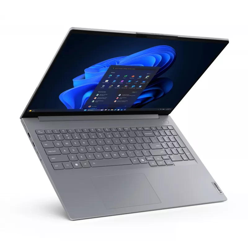 Lenovo ThinkBook 16 G9 AHP AMD Ryzen™ 5 220 nešiojamas kompiuteris 40,6 cm (16 colių) WUXGA 32 GB DDR5-SDRAM 1 TB SSD Wi-Fi 7 (802.11be) Windows 11 Pro pilka
