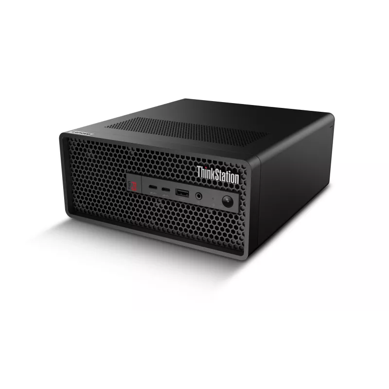 Lenovo ThinkStation P3 Ultra SFF Gen 2 Intel Core Ultra 5 245K 32 GB DDR5-SDRAM 512 GB SSD NVIDIA RTX A400 Windows 11 Pro darbo stotis juoda