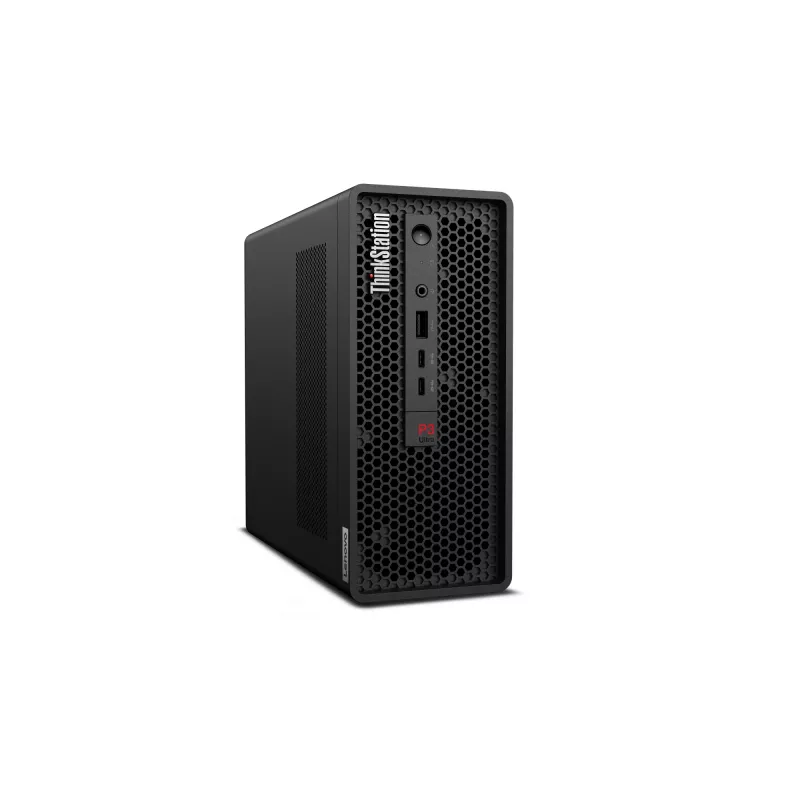Lenovo ThinkStation P3 Ultra SFF Gen 2 darbo stotis – Intel Core Ultra 9 285, 64 GB DDR5, 1 TB SSD, Windows 11 Pro, juoda