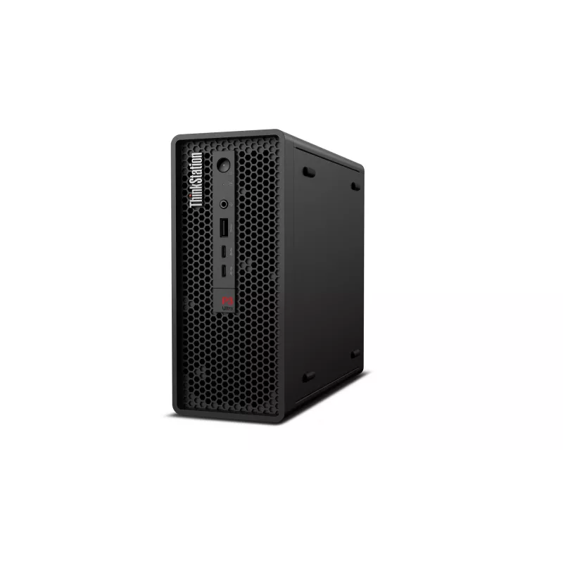 Lenovo ThinkStation P3 Ultra SFF Gen 2 darbo stotis – Intel Core Ultra 9 285, 64 GB DDR5, 1 TB SSD, Windows 11 Pro, juoda