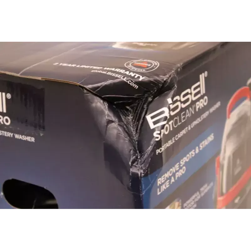 Dėmių valiklis Bissell SpotClean Pro (PAKAVIMAS APGADINTAS, NAUDOTAS KAIP DEMO, TRŪKSTA SKYSČIO BUTELIUKO)