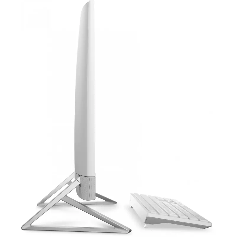 All-in-One kompiuteris Dell EC24250 – 23,8 col. Full HD jutiklinis WVA ekranas, Intel Core 7 150U iki 5,4 GHz, 16 GB DDR5, 1 TB SSD, Windows 11 Pro, baltas