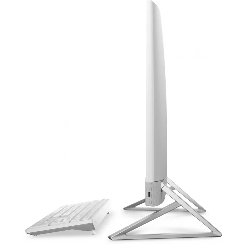 All-in-One kompiuteris Dell EC24250 – 23,8 col. Full HD jutiklinis WVA ekranas, Intel Core 7 150U iki 5,4 GHz, 16 GB DDR5, 1 TB SSD, Windows 11 Pro, baltas