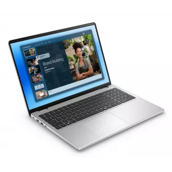 DELL DC16251 nešiojamas kompiuteris Intel Core 5 120U 40,6 cm (16 colių) Full HD+ 16 GB DDR5-SDRAM 512 GB SSD Wi-Fi 6E (802.11ax) Windows 11 Pro mėlynas, sidabrinis