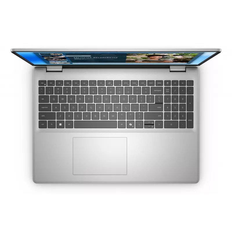 DELL DC16251 nešiojamas kompiuteris Intel Core 5 120U 40,6 cm (16 colių) Full HD+ 16 GB DDR5-SDRAM 512 GB SSD Wi-Fi 6E (802.11ax) Windows 11 Pro mėlynas, sidabrinis
