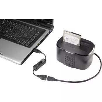 USB kabelis Renkforce RF-3322982 0,25 m USB A juodas