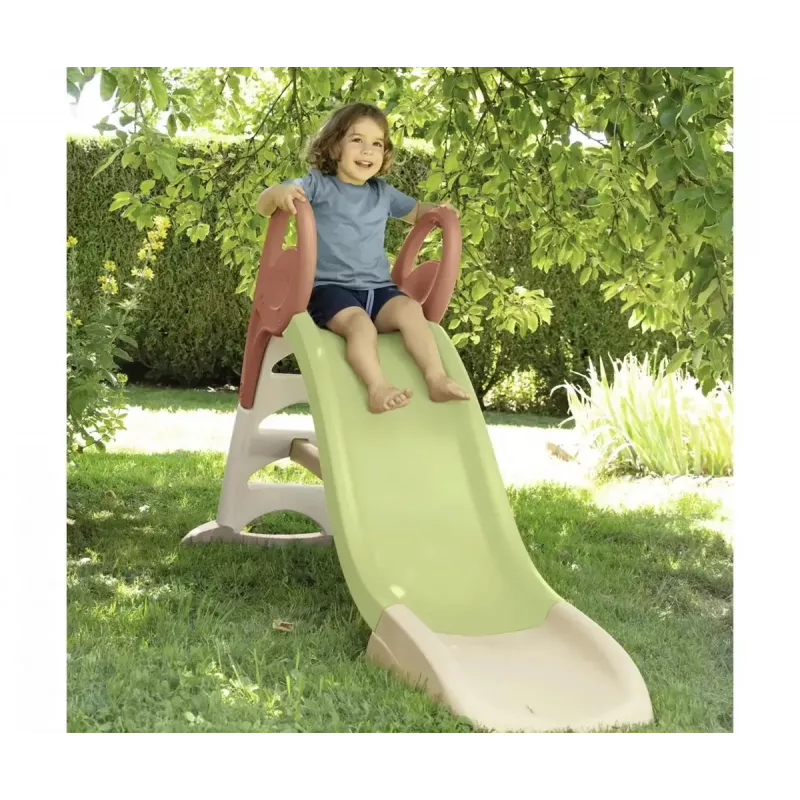 Vaikiška lauko čiuožykla SMOBY Life Slide KS 820510 — plastikinė čiuožykla sodui
