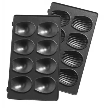 Tefal XA801512 Madeleine plates, juodos