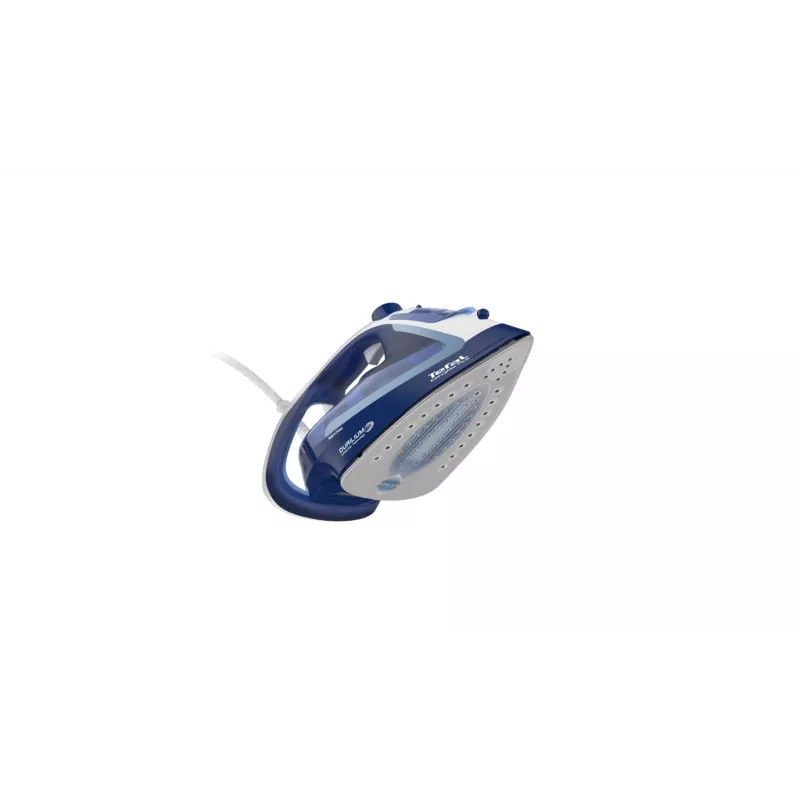 Tefal EasyGliss Plus FV5735 lygintuvas sausas ir su garais, Durilium padas, 2500 W, mėlyna, balta