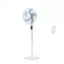 Buitinis grindinis ventiliatorius Rowenta Turbo Silence VU5450F0, 32 W, 1470 mm aukštis, baltas