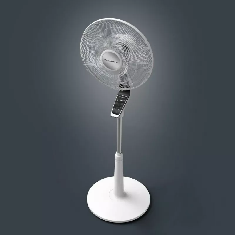 Rowenta Turbo Silence Extreme VU5690 Juoda, Balta – Stovimas ventiliatorius