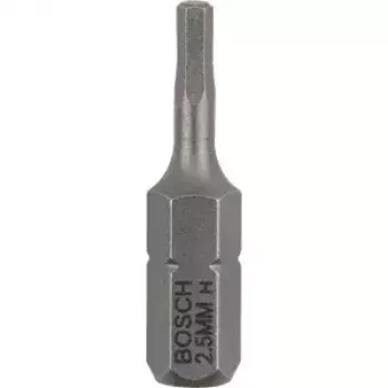 Bosch 3 vnt. apsauginių šešiakampių antgalių rinkinys 2,5 mm, 25 mm, 1/4 colio kotas