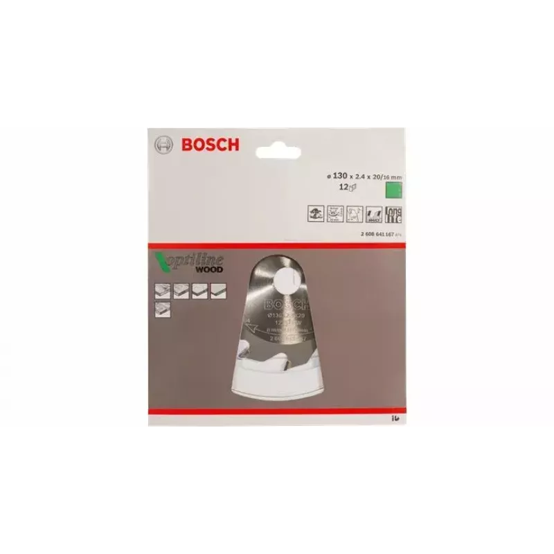 Pjūklo diskai medžiui Bosch Optiline Wood 2608641171
