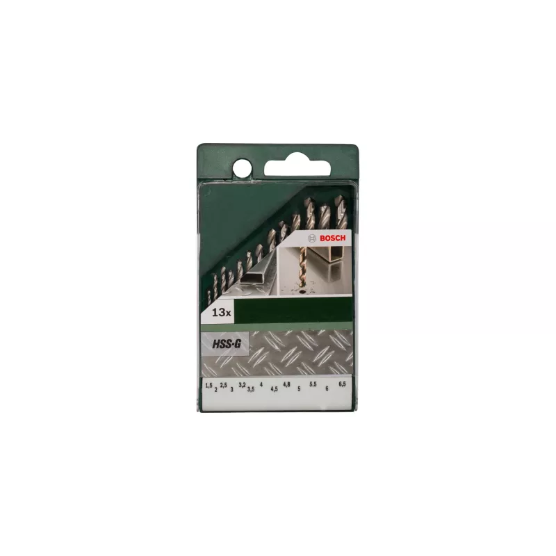 Grąžtų rinkinys Bosch HSS-G DIN 338 2609255061