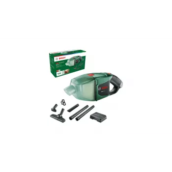 Bosch EasyVac 12 2-in-1 belaidis dulkių siurblys sausam valymui, be maišelio, žalias