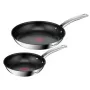 Kepimo indų rinkinys Tefal Intuition B817S255 – nerūdijančio plieno keptuvės 20 cm ir 26 cm