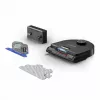 Robotinis dulkių siurblys Rowenta X-Plorer RR9465WH – bekontaktis, D formos, 0,35 L talpa, 120 min veikimo laikas, Li-Ion, juodas