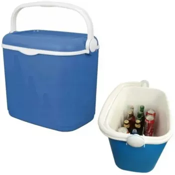 Šaldymo dėžė Keter High-rise 33 L — 49,8×33,3×41 cm, mėlyna/balta