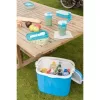 Šaldymo dėžė Keter High-rise 33 L — 49,8×33,3×41 cm, mėlyna/balta