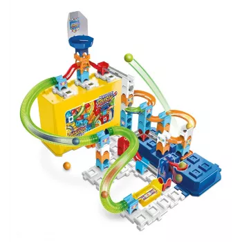 Konstruktorius VTech Marble Rush M400 — 80 dalių, interaktyvus rutuliukų labirintas