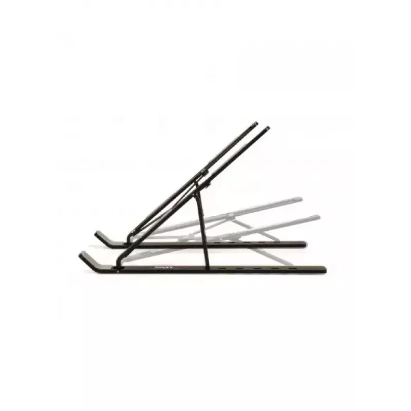 Stovas nešiojamam kompiuteriui Port Designs 901107 Juodas Aliuminis 39.6 cm
