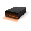 Seagate FireCuda Gaming Hub išorinis kietasis diskas 8 TB Micro-USB B / USB Type-A / USB Type-C 3.2 Gen 1 (3.1 Gen 1) Juoda