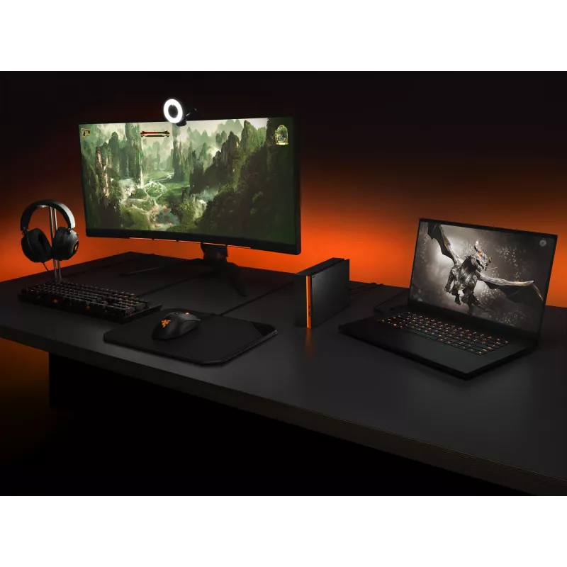 Seagate FireCuda Gaming Hub išorinis kietasis diskas 8 TB Micro-USB B / USB Type-A / USB Type-C 3.2 Gen 1 (3.1 Gen 1) Juoda