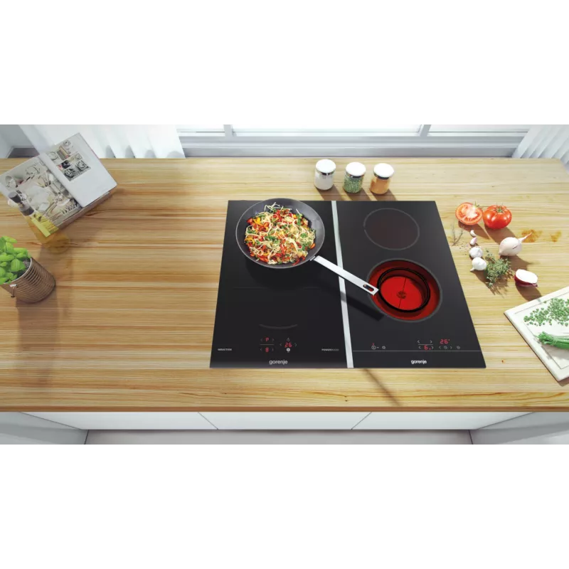 Gorenje ECT322BCSC Keraminė kaitlentė, Juoda, Įmontuojama, 2 zonos