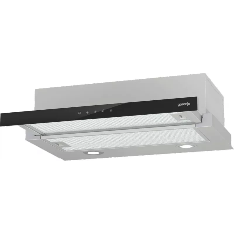 Gorenje TH64E3SGB gartraukis pusiau įmontuojamas (ištraukiamas) nerūdijantis plienas 350 m³/h
