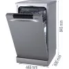 Gorenje GS541D10X Laisvai pastatoma siaura indaplovė 11 komplektų
