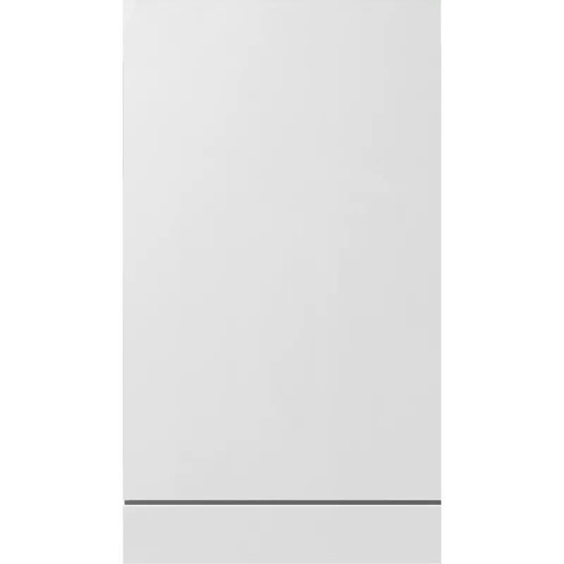 Indaplovė Gorenje GV561D10 BK070, visiškai įmontuojama, siaura (45 cm), balta, juoda, su mygtukais