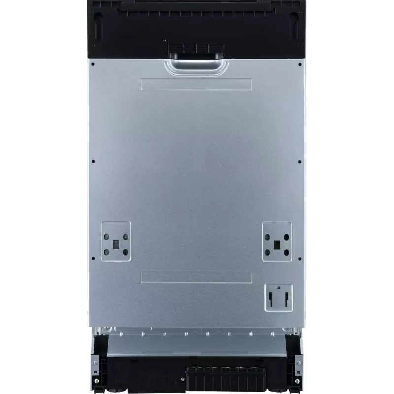 Indaplovė Gorenje GV561D10 BK070, visiškai įmontuojama, siaura (45 cm), balta, juoda, su mygtukais