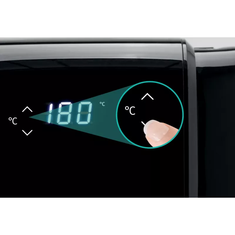 Gorenje AF1700DB Karšto oro gruzdintuvė 5 L 1700 W Juoda, Metalinė