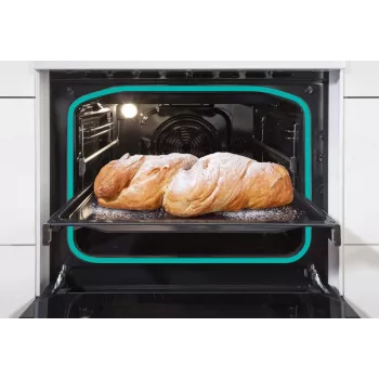 Gorenje GECS6C70XC laisvai pastatoma viryklė su elektrine spirale, nerūdijantis plienas